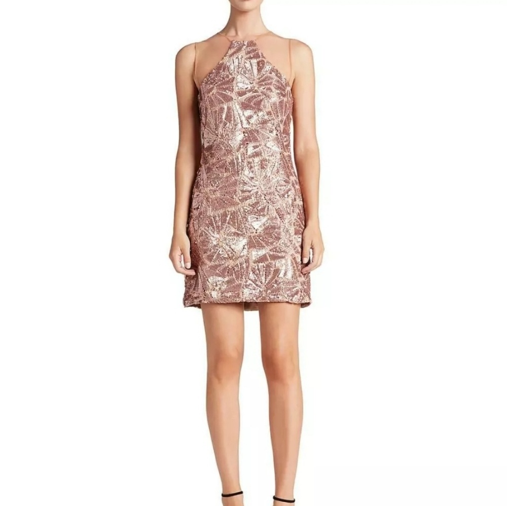 Dress the Population Formal Sequined Dress